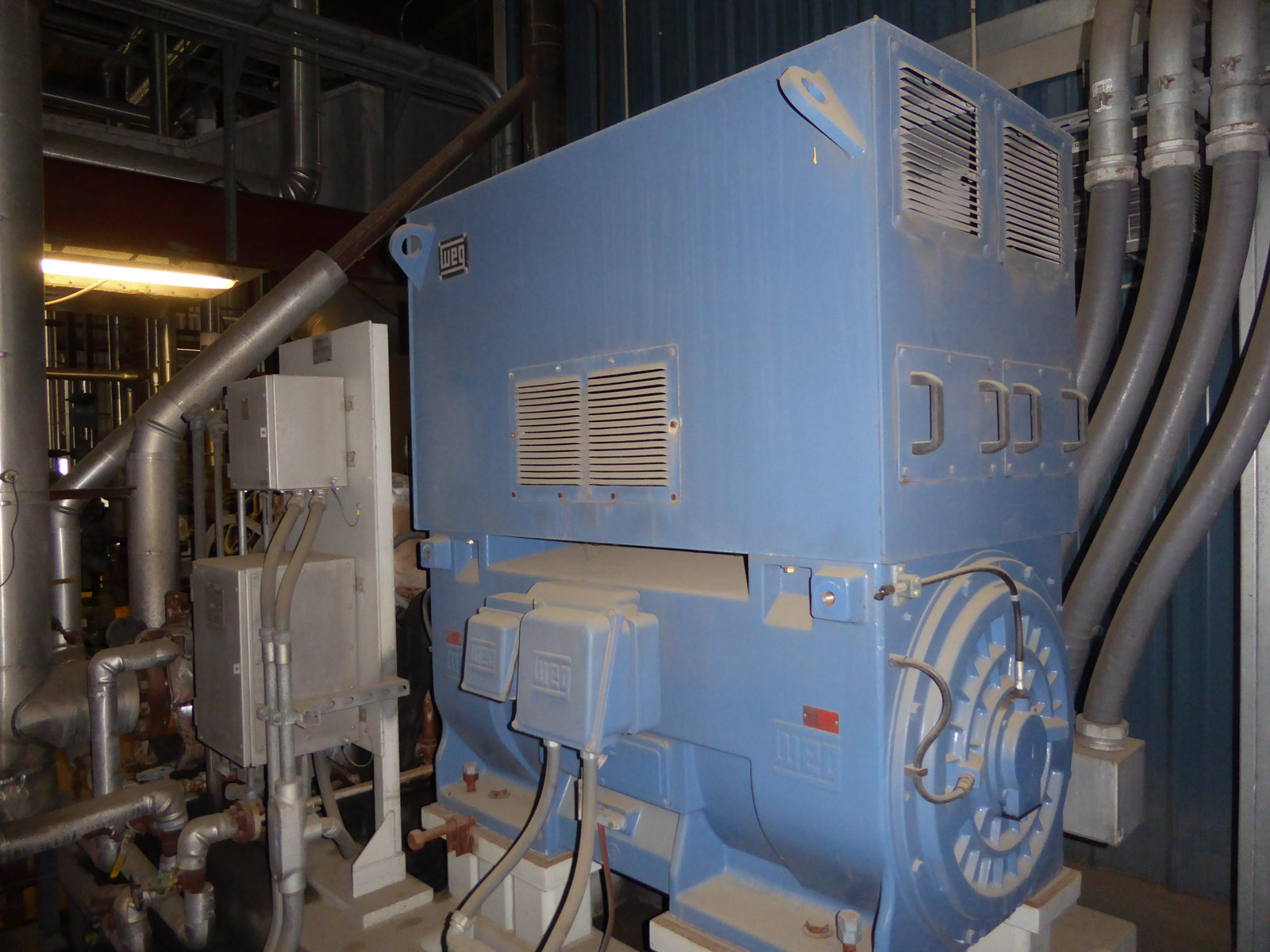 Used Steam Turbine Generator, Elliott Turbines. Cogen Plant